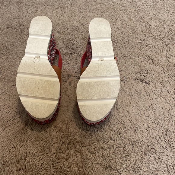 Tory Burch Size 7 Miranda 90MM Espadrille Wedge - Picture 5 of 5